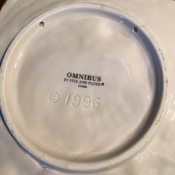 Majolica decorative ’turkey’ plates - Picture 7 of 8